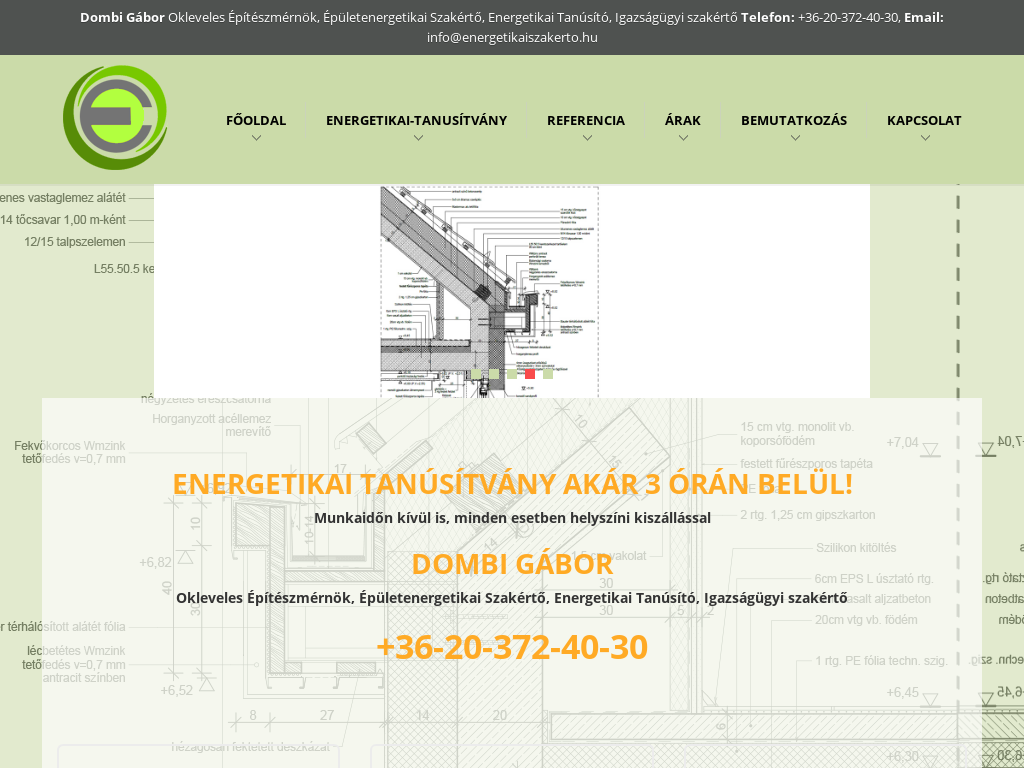 Dombi Gábor Energetikai Szakértő