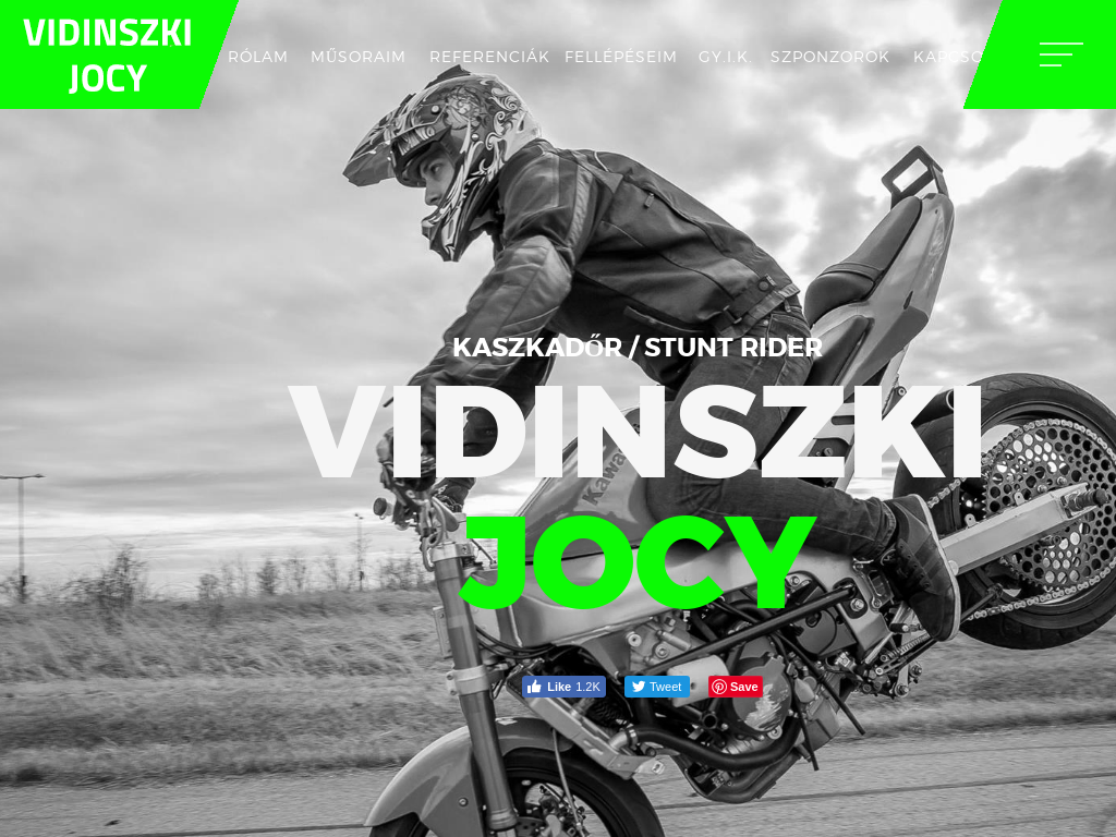 Vidinszki Jocy Kaszkadőr