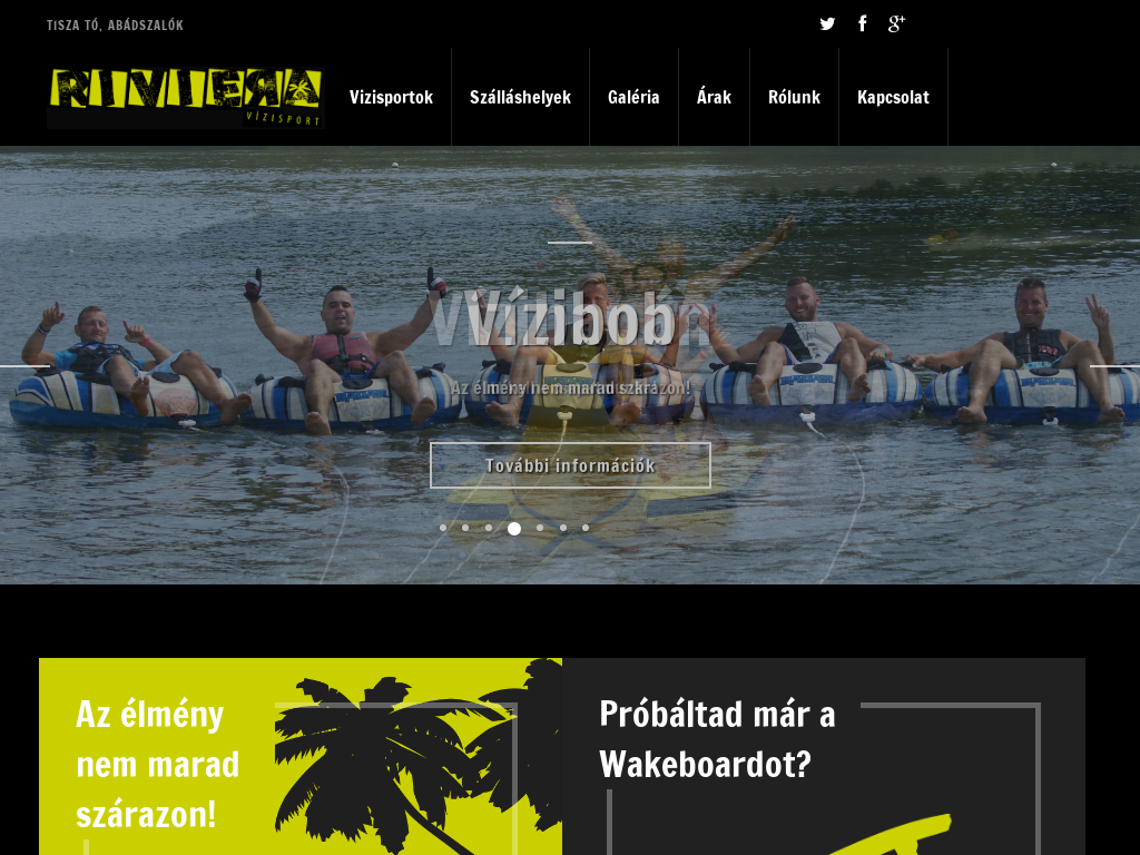 Riviéra Vizisport Abádszalók
